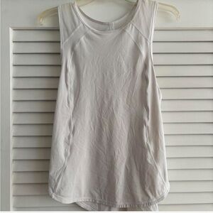 Lululemon White Tank Top